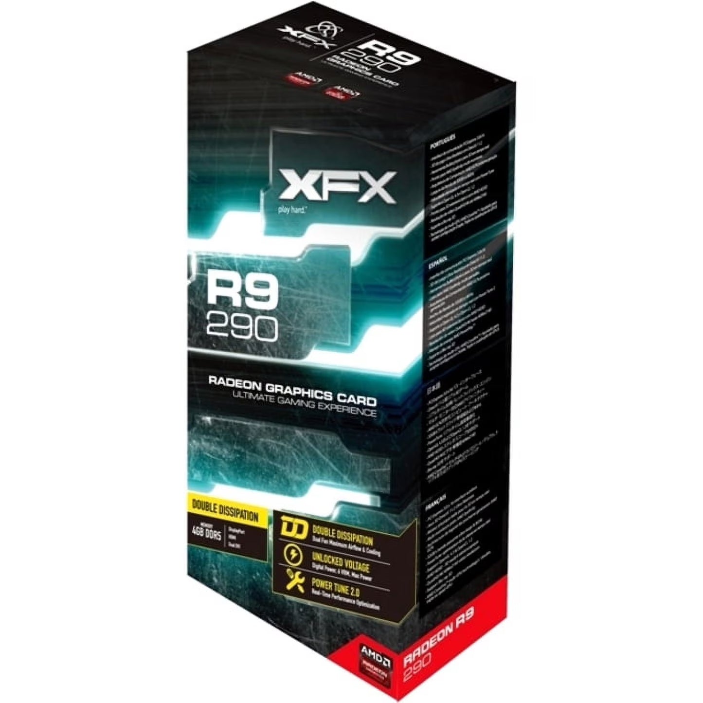 XFX AMD Radeon R9 290 Graphic Card, 4 GB DDR5 SDRAM