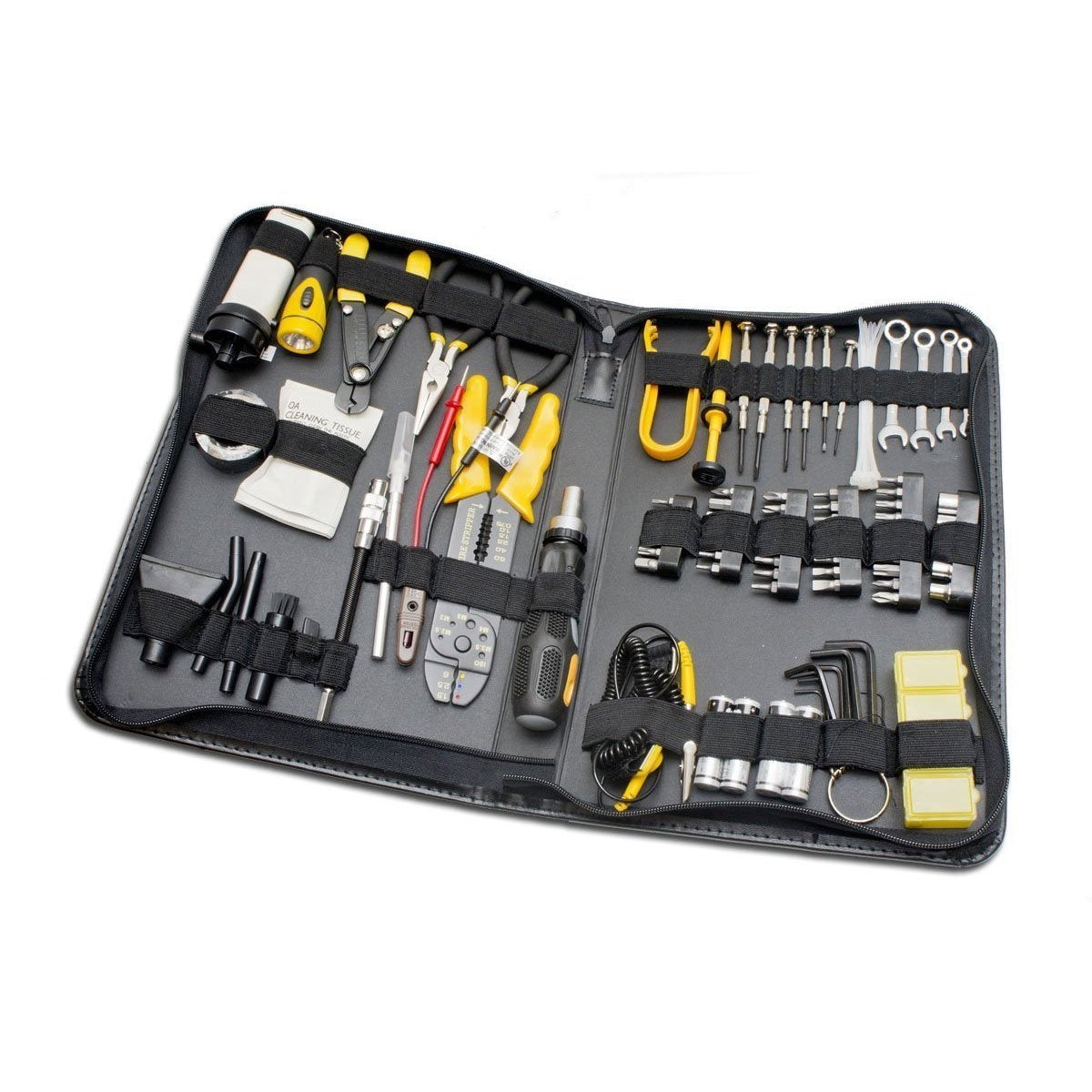 Syba SY-ACC65053 Computer Tech Tool Kit Repairing, Wiring, Cleaning, and Test