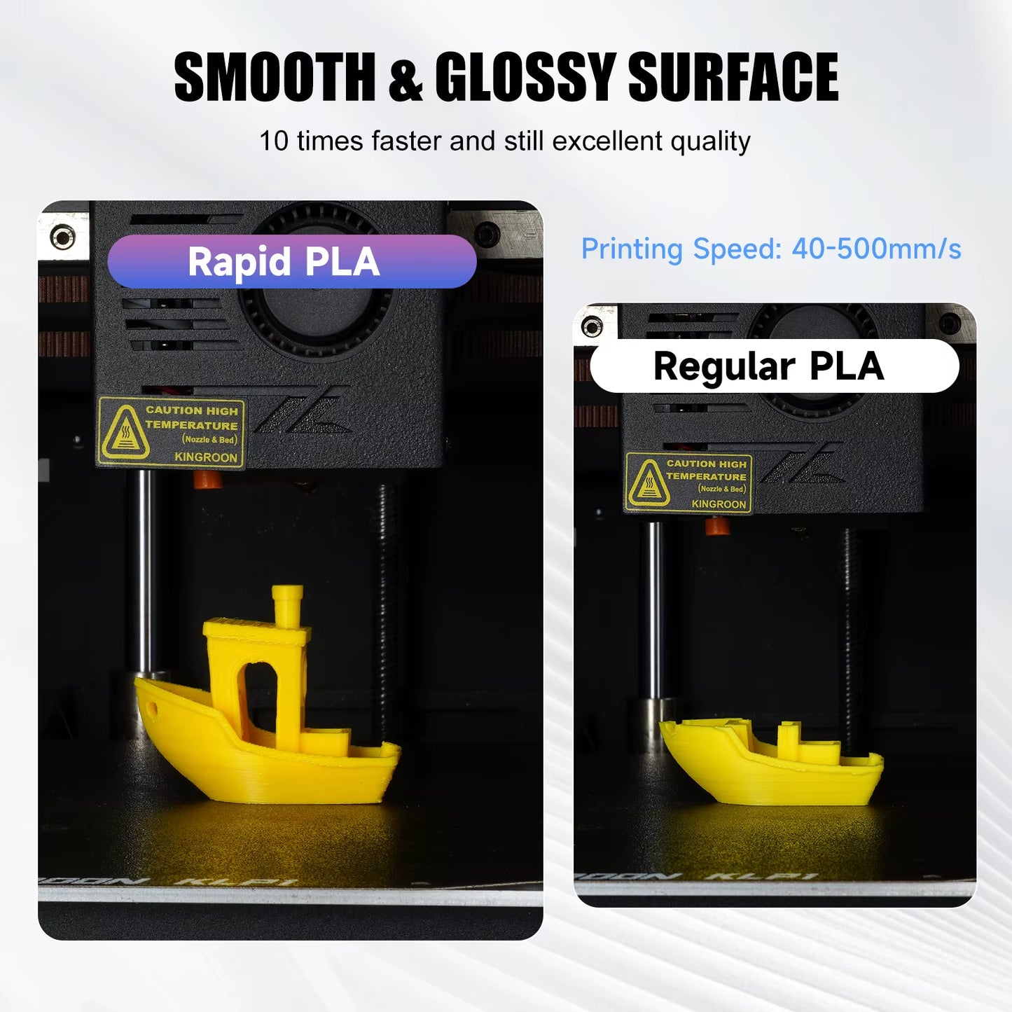 HS-PLA Filament 1.75Mm High Speed PLA 3D Printer Filament for Bambu All FDM 3D Printer 3D Printing Materials 5/10KG