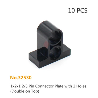 Technical Driving Ring Universal Joint Axle and Pin Connector with Holes Blocks MOC High-Tech Building Bricks Toy Replace Parts