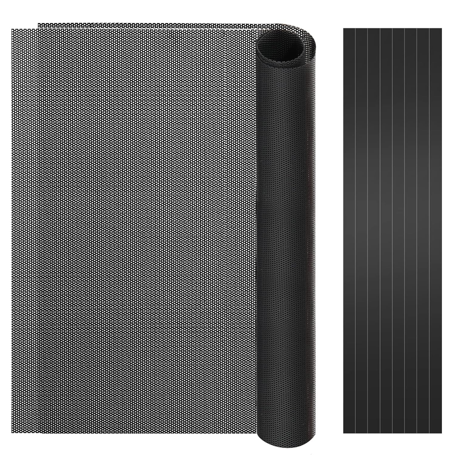 DIY PC Case Dust Mesh Filter 2 Pack Magnetic Dustproof Cover for Computer