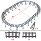 KAZI High-Tech Creative City Train Station Rail Tracks Power Function Building Blocks Bricks DIY Kid Trains Toys Children Gifts