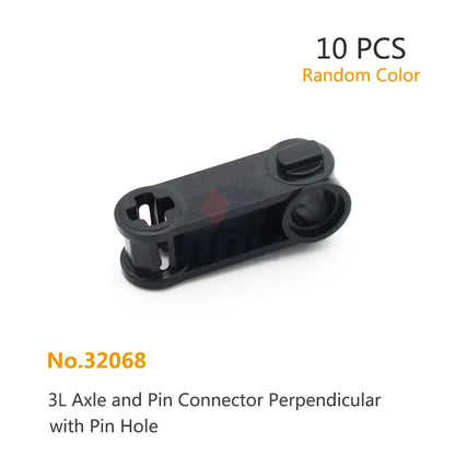 Technical Driving Ring Universal Joint Axle and Pin Connector with Holes Blocks MOC High-Tech Building Bricks Toy Replace Parts