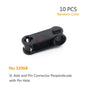 Technical Driving Ring Universal Joint Axle and Pin Connector with Holes Blocks MOC High-Tech Building Bricks Toy Replace Parts