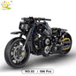 HUIQIBAO High-Tech Classic Motorbike Building Model Blocks Moto City Racer Bricks Toy for Kids Boy Children Adult MOC Car Set