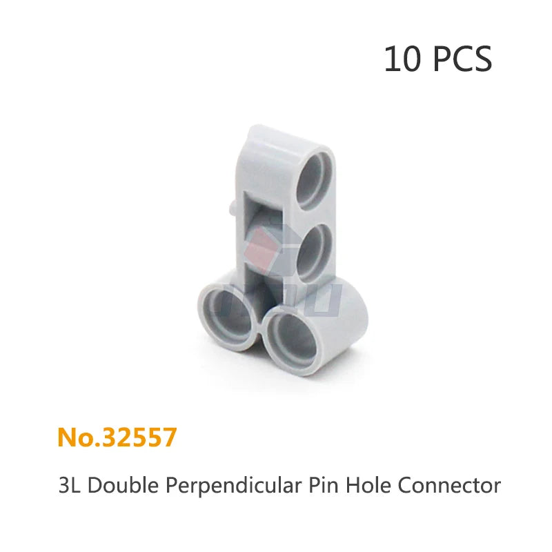 Technical Driving Ring Universal Joint Axle and Pin Connector with Holes Blocks MOC High-Tech Building Bricks Toy Replace Parts