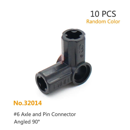 Technical Driving Ring Universal Joint Axle and Pin Connector with Holes Blocks MOC High-Tech Building Bricks Toy Replace Parts