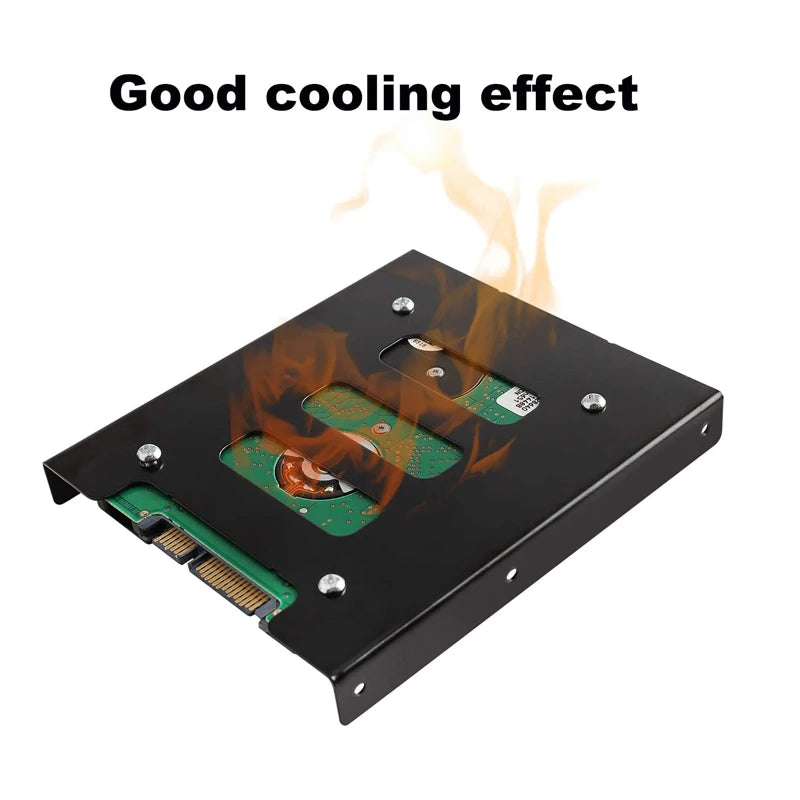 SSD HDD Holder 2.5 to 3.5 Mounting Bracket Hard Drive Adapter