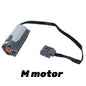 NEW Technical Motor Parts Power Functions Building Blocks PF Model Sets Compatible Tarin Accessories MOC High-Tech Bricks Toys