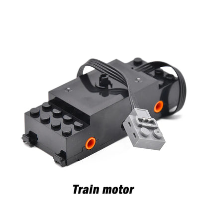 High-Tech Power Function Extension Wire Servo Train Motor IR Remote Control Receiver Battery Box Parts for DIY Car Truck