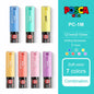 Japan  Posca Paint Marker Pen Set,Pc-1M ,PC-3M ,PC-5M,PC-8K,PC-17K, 7 8 12 15 21 24 28 29 Colors Set, Non-Toxic Water-Based