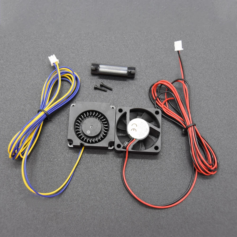 3D Printer Fan 4010 Fan 24V Black Plastic Extruder Cooling Fan for Ender3 V2 Ender3 / Ender3Pro CR10 3D Printer Accessories