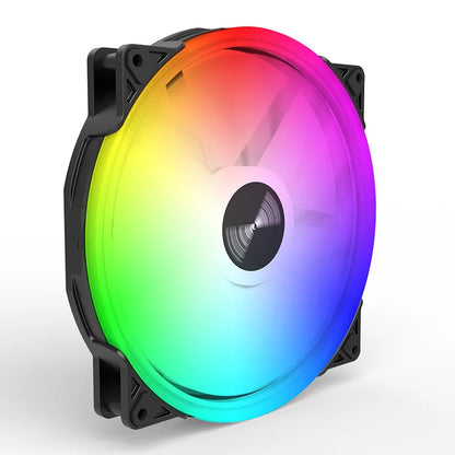 FD200 200Mm ARGB Computer Case Fan 5V 3PIN LED Cooling Fans Desktop PC Case Accessories
