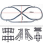 KAZI High-Tech Creative City Train Station Rail Tracks Power Function Building Blocks Bricks DIY Kid Trains Toys Children Gifts