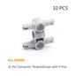 Technical Driving Ring Universal Joint Axle and Pin Connector with Holes Blocks MOC High-Tech Building Bricks Toy Replace Parts
