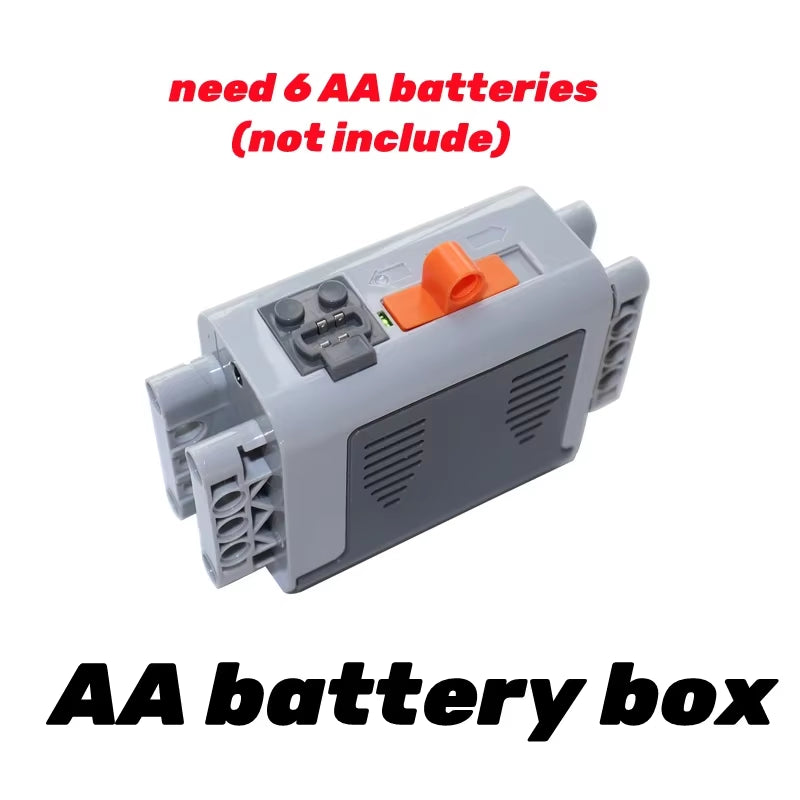 NEW Technical Motor Parts Power Functions Building Blocks PF Model Sets Compatible Tarin Accessories MOC High-Tech Bricks Toys