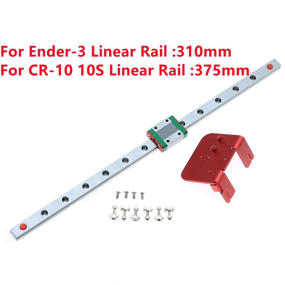 MK8 Direct Drive Extruder Upgrade Kit with Linear Rail and Backplate Bracket for Ender 3, Ender 3 Pro, and CR-10S/Pro