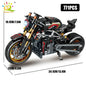 HUIQIBAO High-Tech Classic Motorbike Building Model Blocks Moto City Racer Bricks Toy for Kids Boy Children Adult MOC Car Set