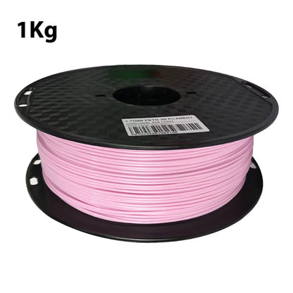 Transparent Red PETG 3D Printer Filament - 1.75MM, Available in 250G, 500G, and 1Kg for 3D Printing Applications