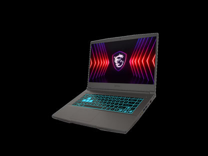 (New without Box)  Thin 15.6 Inch FHD 144Hz Gaming Laptop AMD Ryzen 5 7535HS NVIDIA Geforce RTX 4060 - 16GB DDR5 512GB SSD Gray (2025)