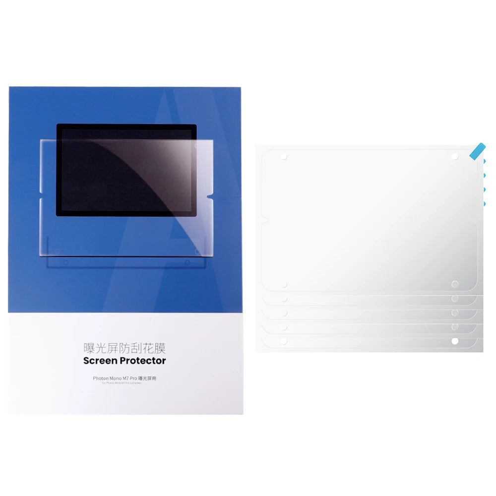 Original 3D Printer 5Pcs/Lot Screen Protector for Photon Mono M7 Pro LCD 3D Printer 243*165*13Mm