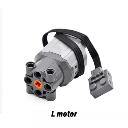 High-Tech Power Function Extension Wire Servo Train Motor IR Remote Control Receiver Battery Box Parts for DIY Car Truck