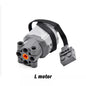 High-Tech Power Function Extension Wire Servo Train Motor IR Remote Control Receiver Battery Box Parts for DIY Car Truck