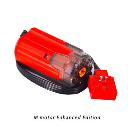 High-Tech Power Function Extension Wire Servo Train Motor IR Remote Control Receiver Battery Box Parts for DIY Car Truck