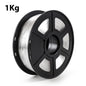 Transparent Red PETG 3D Printer Filament - 1.75MM, Available in 250G, 500G, and 1Kg for 3D Printing Applications