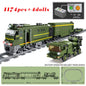 KAZI High-Tech Creative City Train Station Rail Tracks Power Function Building Blocks Bricks DIY Kid Trains Toys Children Gifts