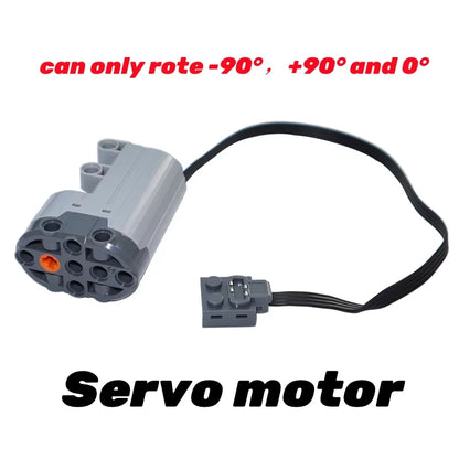NEW Technical Motor Parts Power Functions Building Blocks PF Model Sets Compatible Tarin Accessories MOC High-Tech Bricks Toys