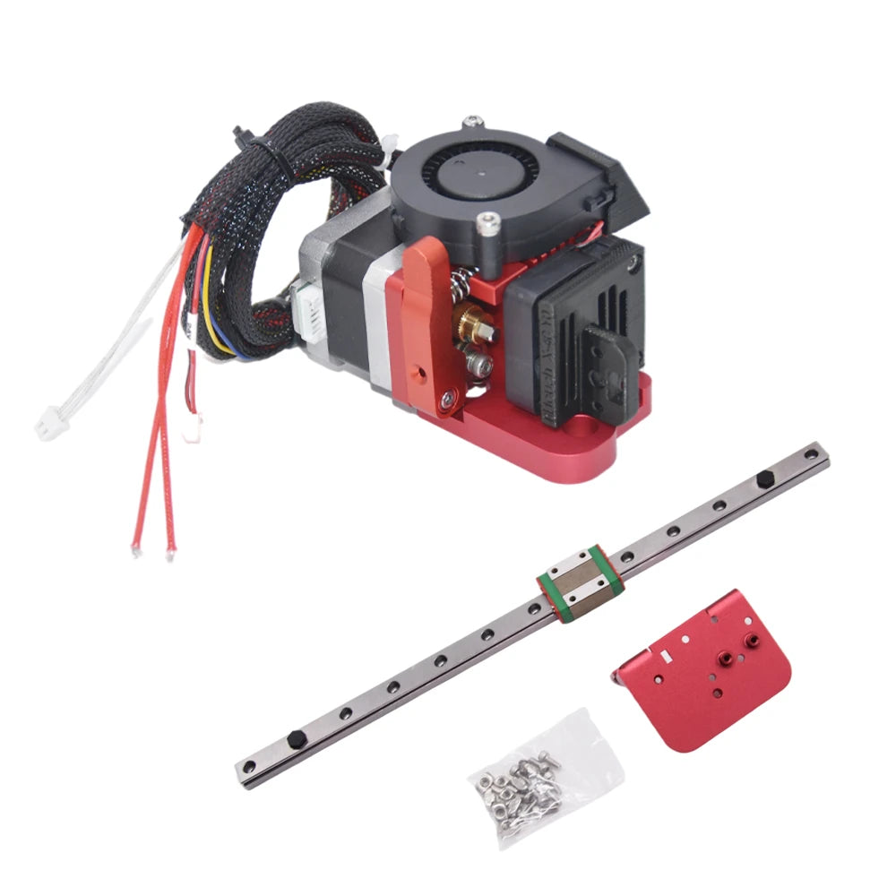 MK8 Direct Drive Extruder Upgrade Kit with Linear Rail and Backplate Bracket for Ender 3, Ender 3 Pro, and CR-10S/Pro