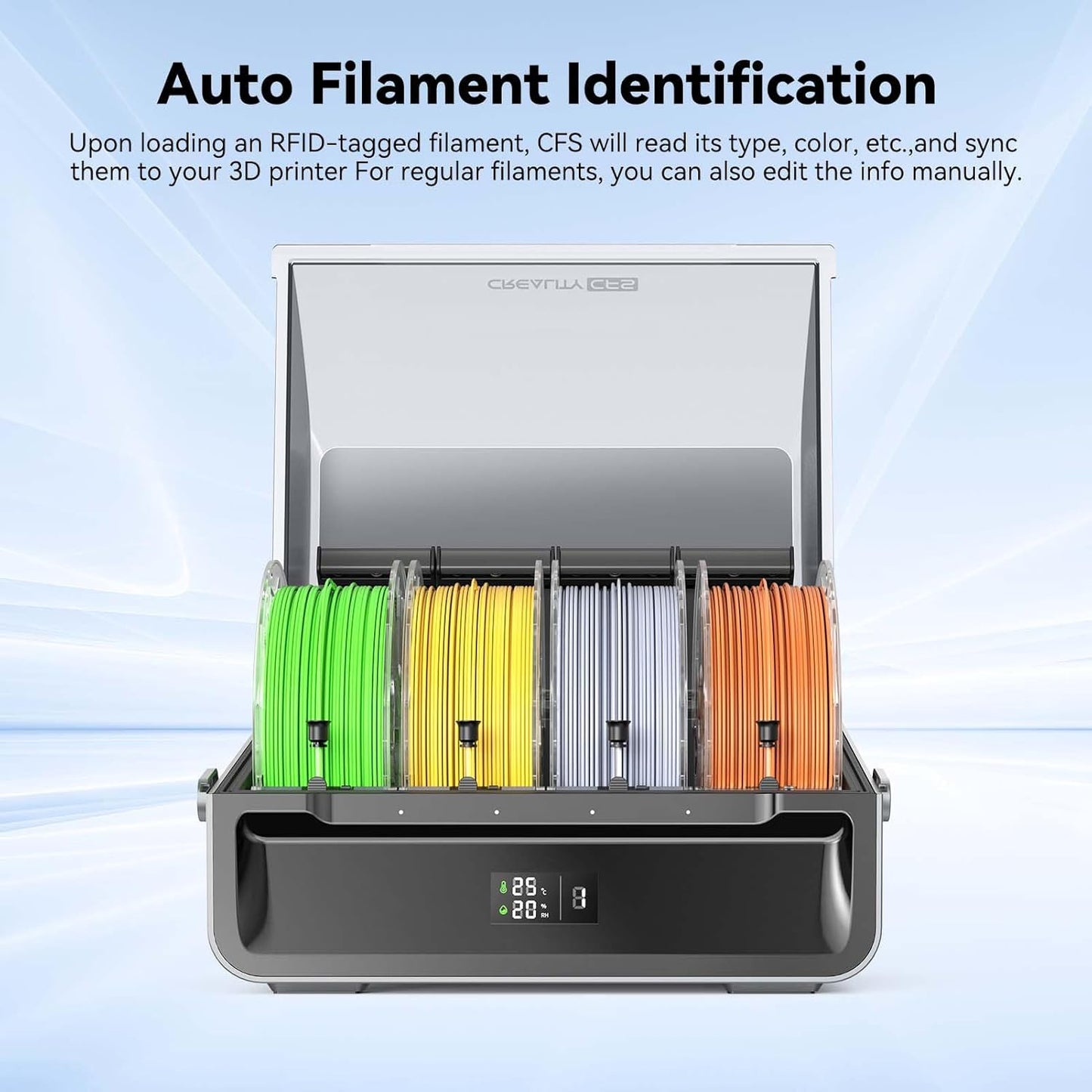Filament System-Cfs 16 Colors Auto Filament Identification & Switch & Relay for K2 Plus