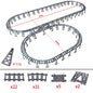 KAZI High-Tech Creative City Train Station Rail Tracks Power Function Building Blocks Bricks DIY Kid Trains Toys Children Gifts