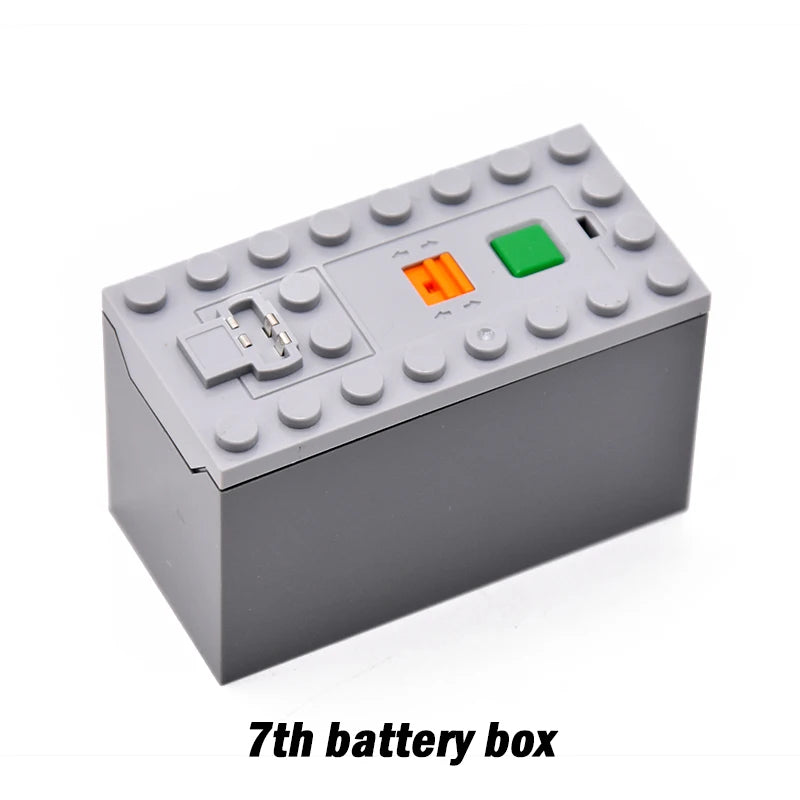 High-Tech Power Function Extension Wire Servo Train Motor IR Remote Control Receiver Battery Box Parts for DIY Car Truck