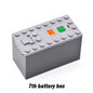 High-Tech Power Function Extension Wire Servo Train Motor IR Remote Control Receiver Battery Box Parts for DIY Car Truck