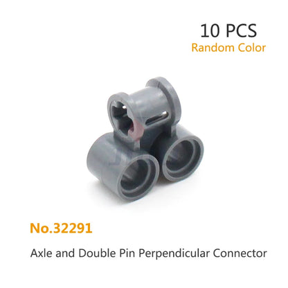 Technical Driving Ring Universal Joint Axle and Pin Connector with Holes Blocks MOC High-Tech Building Bricks Toy Replace Parts