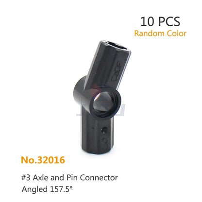 Technical Driving Ring Universal Joint Axle and Pin Connector with Holes Blocks MOC High-Tech Building Bricks Toy Replace Parts