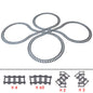 KAZI High-Tech Creative City Train Station Rail Tracks Power Function Building Blocks Bricks DIY Kid Trains Toys Children Gifts