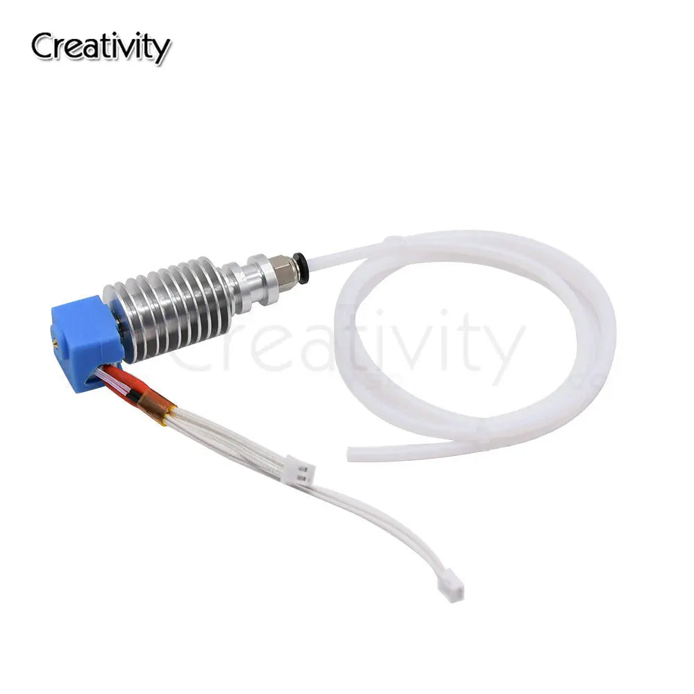 2PCS V5 J-Head Hotend Kit E-3D Bowden Extruder V5 Heater Block 12/24V for I3 Mega/Chiron 3D Printer Parts VS V6 Hotend