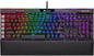 K95 RGB Platinum XT Mechanical Gaming Keyboard, Backlit RGB LED, Cherry MX RGB Brown, Black