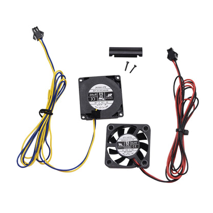 3D Printer Fan 4010 Fan 24V Black Plastic Extruder Cooling Fan for Ender3 V2 Ender3 / Ender3Pro CR10 3D Printer Accessories