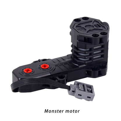 High-Tech Power Function Extension Wire Servo Train Motor IR Remote Control Receiver Battery Box Parts for DIY Car Truck