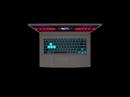 (New without Box)  Thin 15.6 Inch FHD 144Hz Gaming Laptop AMD Ryzen 5 7535HS NVIDIA Geforce RTX 4060 - 16GB DDR5 512GB SSD Gray (2025)