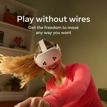 Quest 3S 128 GB - Get Batman: Arkham Shadow and 3-Month Trial of  Horizon+ Included - All-In-One Headset