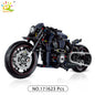 HUIQIBAO High-Tech Classic Motorbike Building Model Blocks Moto City Racer Bricks Toy for Kids Boy Children Adult MOC Car Set