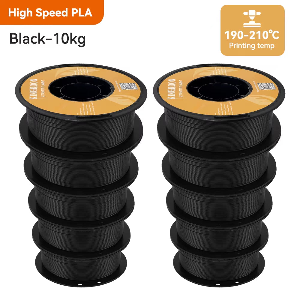 HS-PLA Filament 1.75Mm High Speed PLA 3D Printer Filament for Bambu All FDM 3D Printer 3D Printing Materials 5/10KG