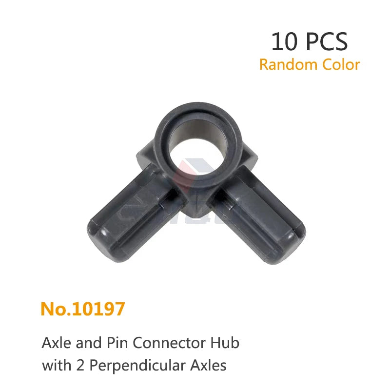 Technical Driving Ring Universal Joint Axle and Pin Connector with Holes Blocks MOC High-Tech Building Bricks Toy Replace Parts
