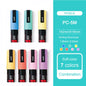Posca Full Set Acrylic Paint Markers Pens PC-1M PC-3M PC-5M 7/8/12/15/24/29C for Rock Painting,Frabric,Glass/Metal,Graffiti