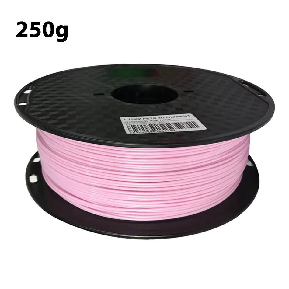 Transparent Red PETG 3D Printer Filament - 1.75MM, Available in 250G, 500G, and 1Kg for 3D Printing Applications